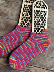 Hand-Knitted Socks, Cozy Woolen Accessories for Cold Weather, Perfect Gift for Her Birthdays or Holidays