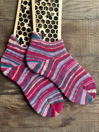 Hand-Knitted Socks, Cozy Woolen Accessories for Cold Weather, Perfect Gift for Her Birthdays or Holidays