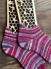 Hand-Knitted Socks, Cozy Woolen Accessories for Cold Weather, Perfect Gift for Her Birthdays or Holidays