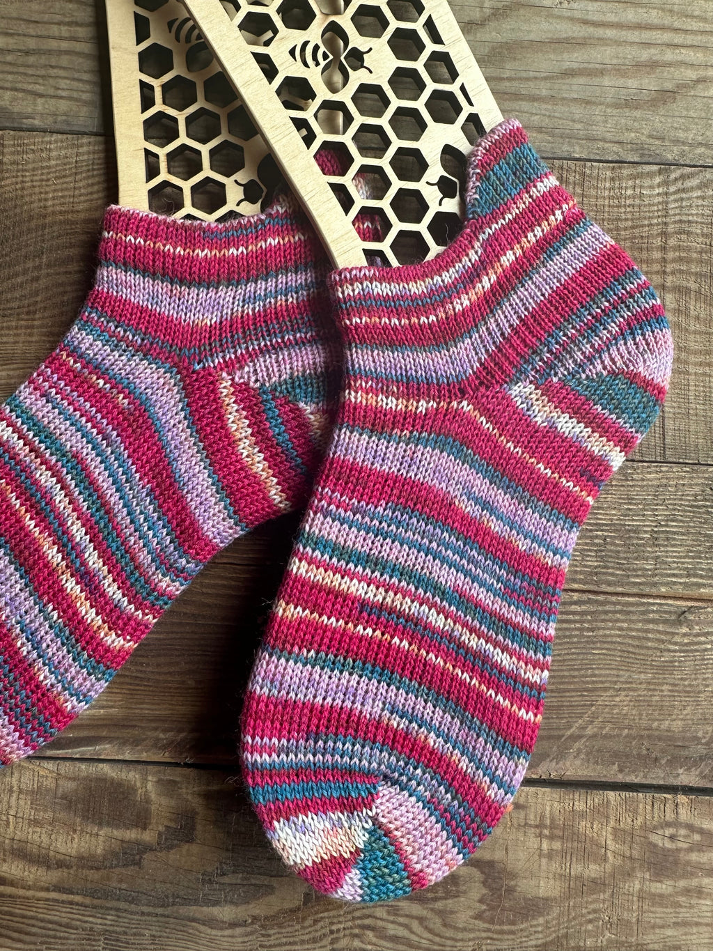 Hand-Knitted Socks, Cozy Woolen Accessories for Cold Weather, Perfect Gift for Her Birthdays or Holidays