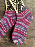 Hand-Knitted Socks, Cozy Woolen Accessories for Cold Weather, Perfect Gift for Her Birthdays or Holidays