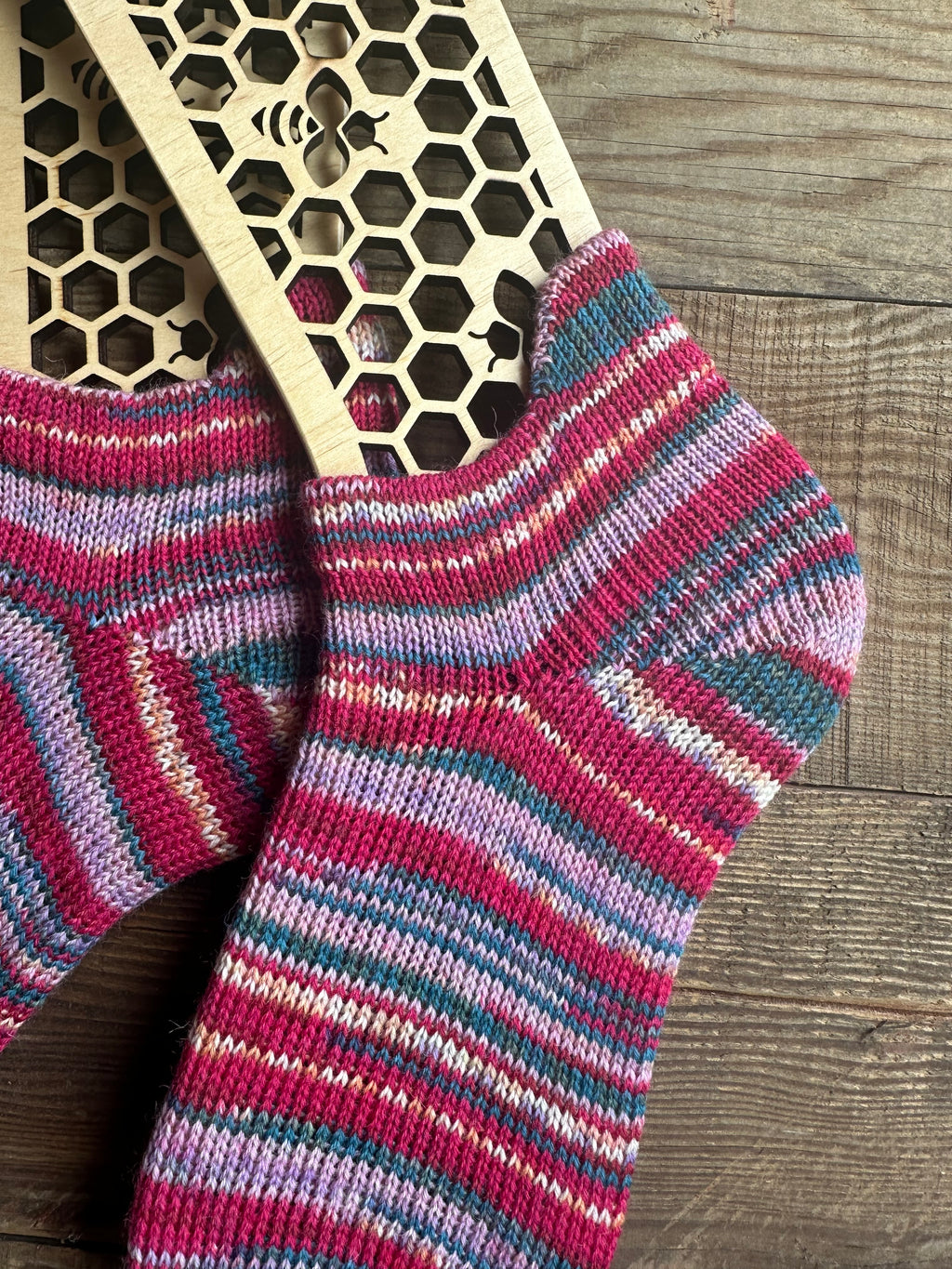 Hand-Knitted Socks, Cozy Woolen Accessories for Cold Weather, Perfect Gift for Her Birthdays or Holidays