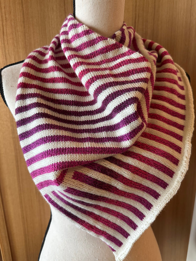 Handmade Wool Cowl, Cozy Cold Weather Knit, Elegant Dress Topper Gift for Women Hover Image