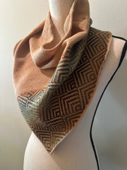 Cozy Cold Weather Knit Cowl, Handmade Wool Cowl,  Elegant Dress Topper Gift for Women