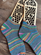 Cozy breathable ankle socks for everyday wear, Unique wool socks, short unisex tab socks, perfect gift for any wardrobe
