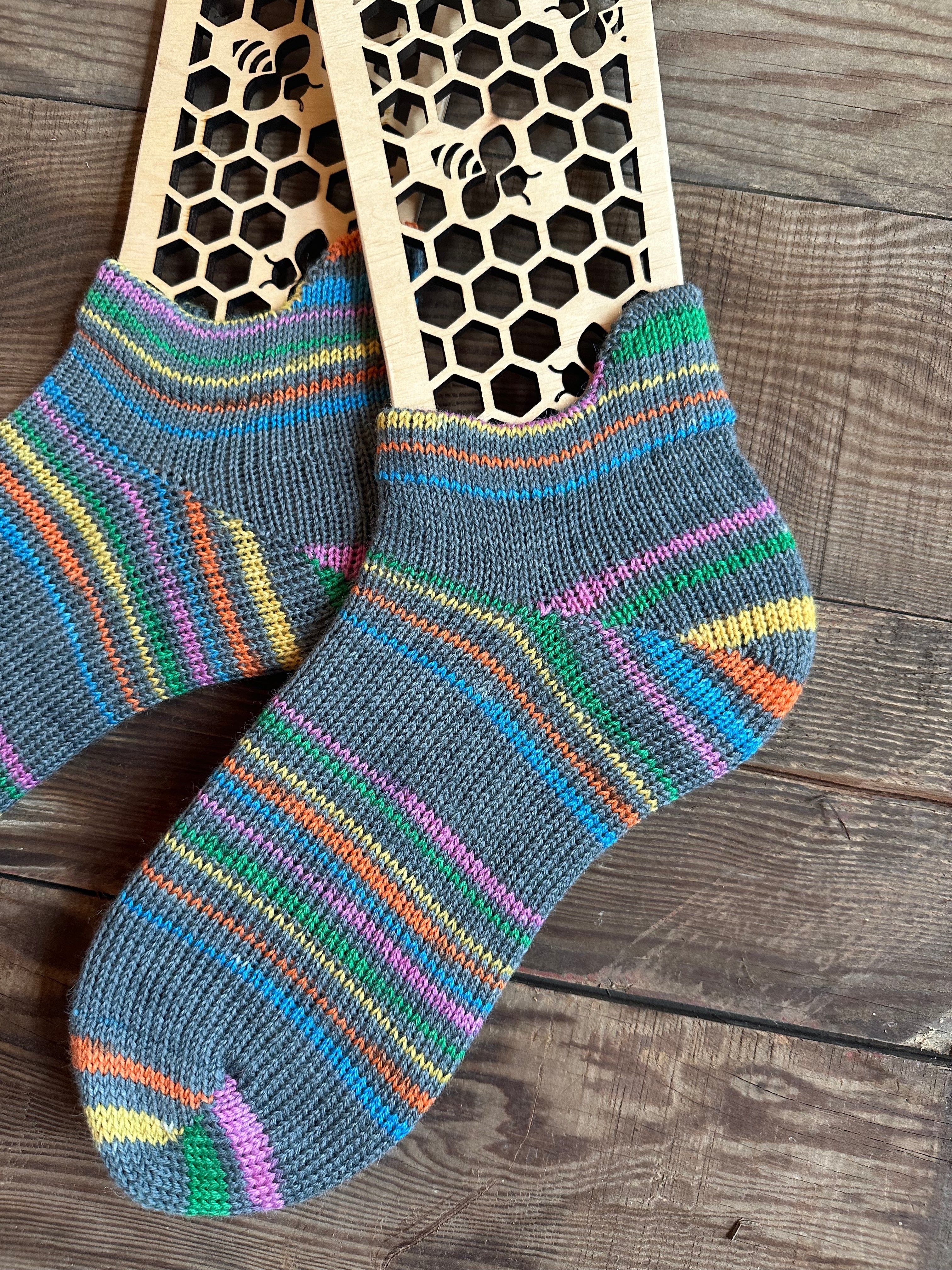 Cozy breathable ankle socks for everyday wear, Unique wool socks, short unisex tab socks, perfect gift for any wardrobe