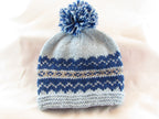 Child's Fairisle Hat Pattern, Cozy and Stylish Knit Design for Cold Weather, Ideal Handmade Gift for Kids