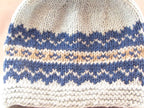 Child's Fairisle Hat Pattern, Cozy and Stylish Knit Design for Cold Weather, Ideal Handmade Gift for Kids
