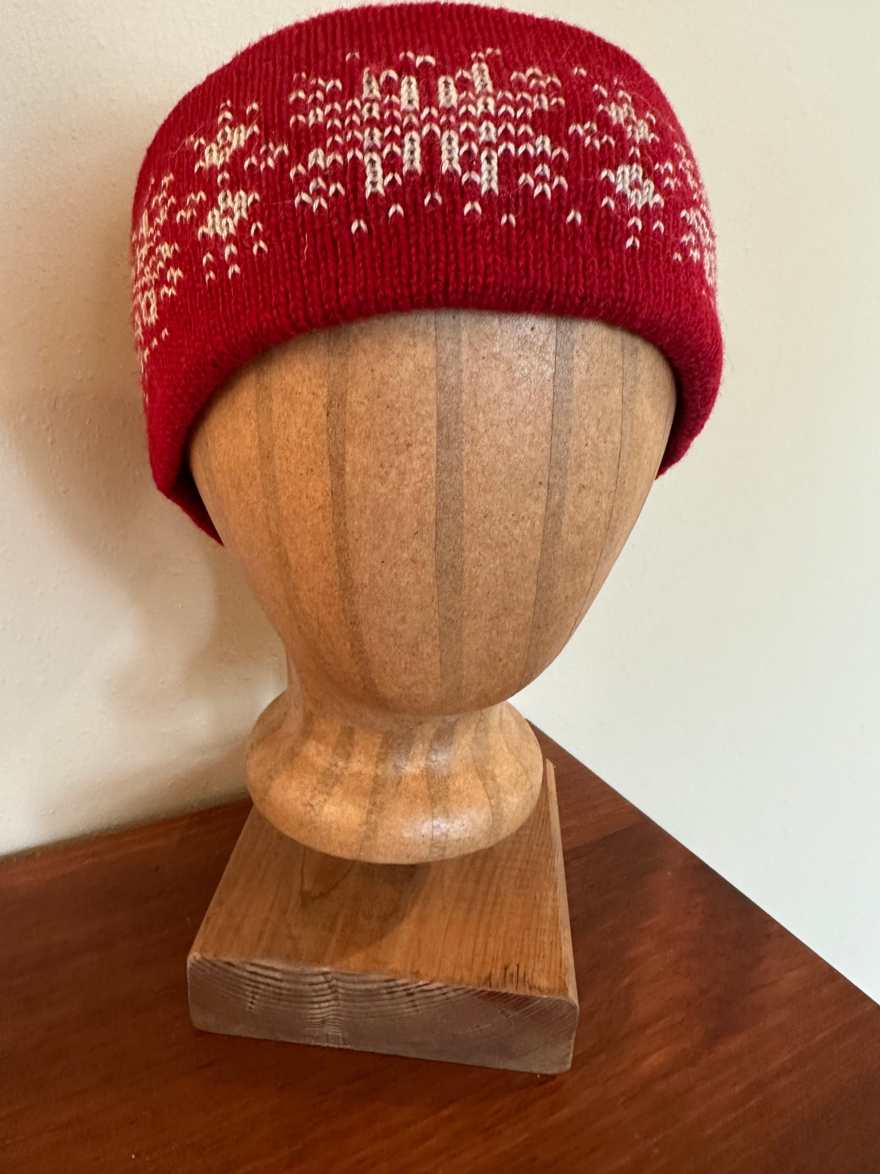 Shetland wool headband, hand-knit fair isle design, warming headwear for chilly days and thoughtful handmade gift