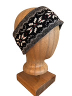Shetland wool headband, hand-knit fair isle design, warming headwear for chilly days and thoughtful handmade gift