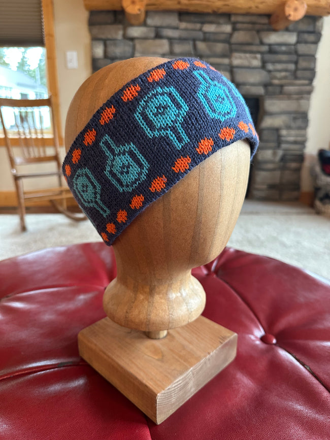 Wool Craft Pickleball Headband, Warm Handmade Sport Headband, Perfect Gift for Active Women & Men Main Image