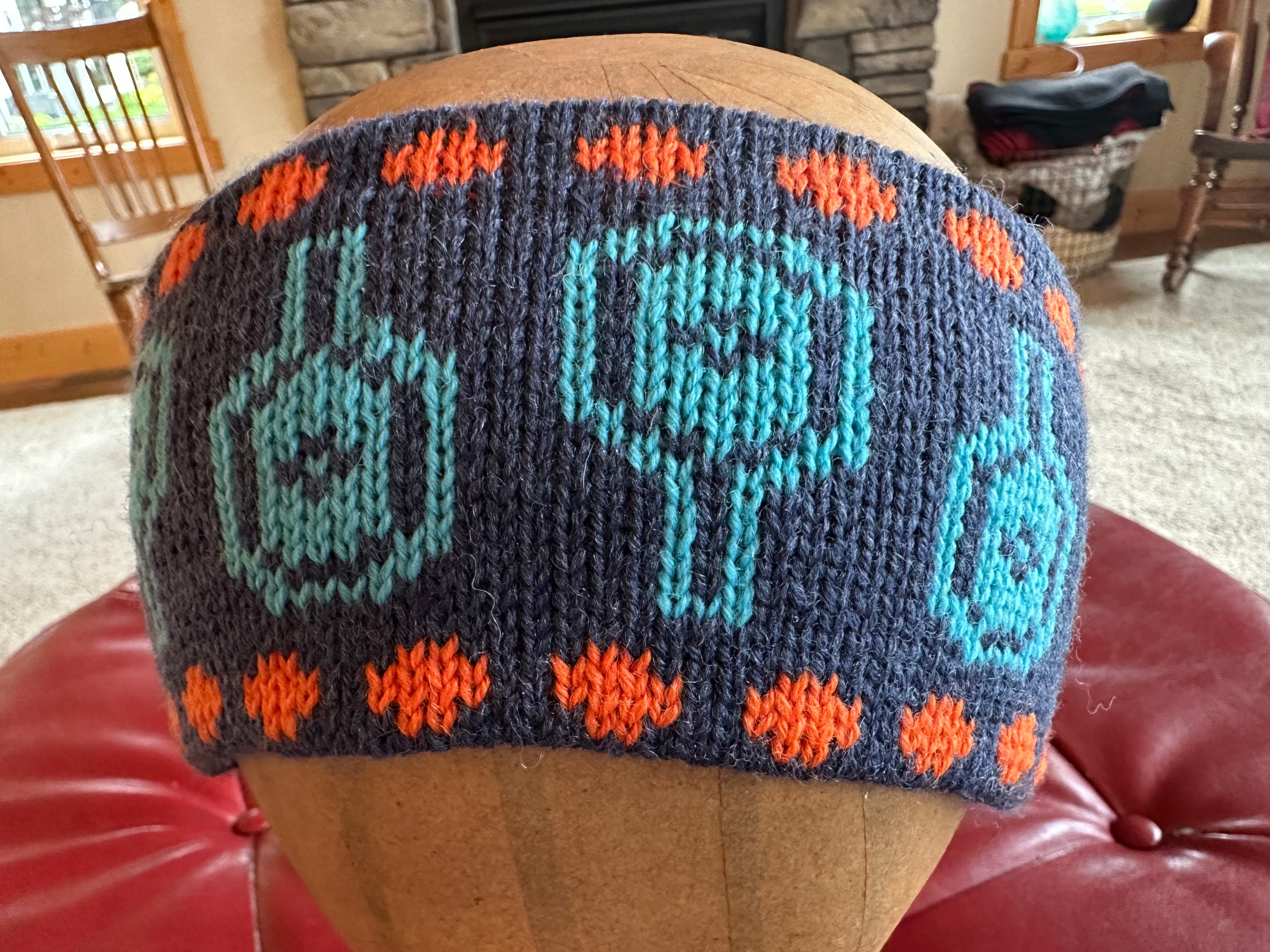 Wool Craft Pickleball Headband, Warm Handmade Sport Headband, Perfect Gift for Active Women & Men