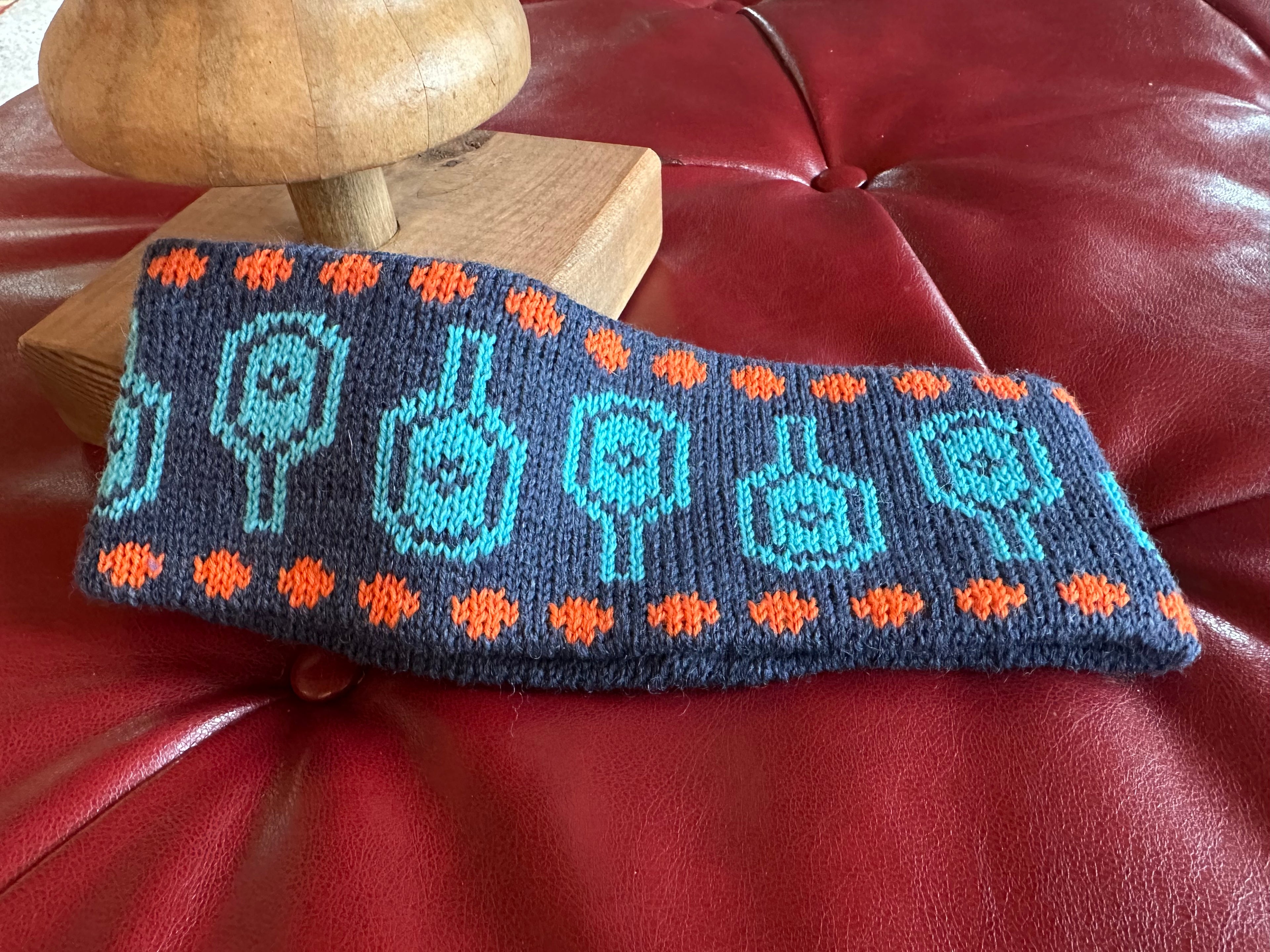 Wool Craft Pickleball Headband, Warm Handmade Sport Headband, Perfect Gift for Active Women & Men