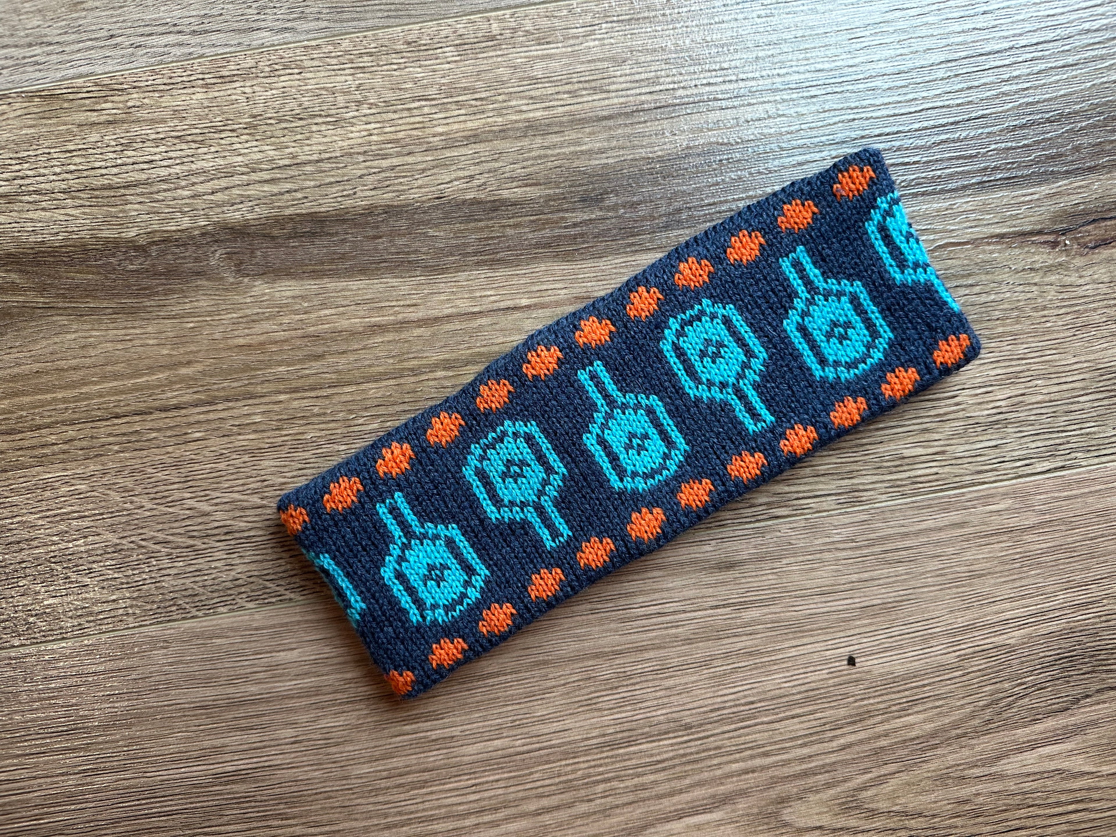 Wool Craft Pickleball Headband, Warm Handmade Sport Headband, Perfect Gift for Active Women & Men