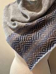 Elegant Dress Topper Gift for Women, Handmade Wool Cowl, Cozy Cold Weather Knit,