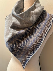 Elegant Dress Topper Gift for Women, Handmade Wool Cowl, Cozy Cold Weather Knit,