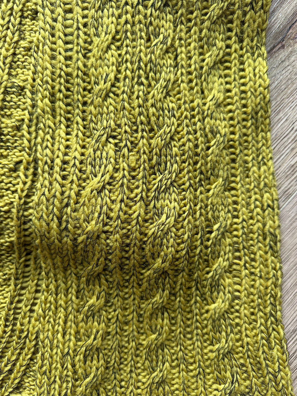 Wool Scarf  Cable Design, Ideal for Daily Wear, Unique Gift for Birthdays or Holidays