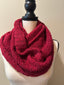 Handcrafted Wool Infinity Scarf, Warm Loop Scarf for Winter Weather, Outdoor Wear, Ideal Gift
