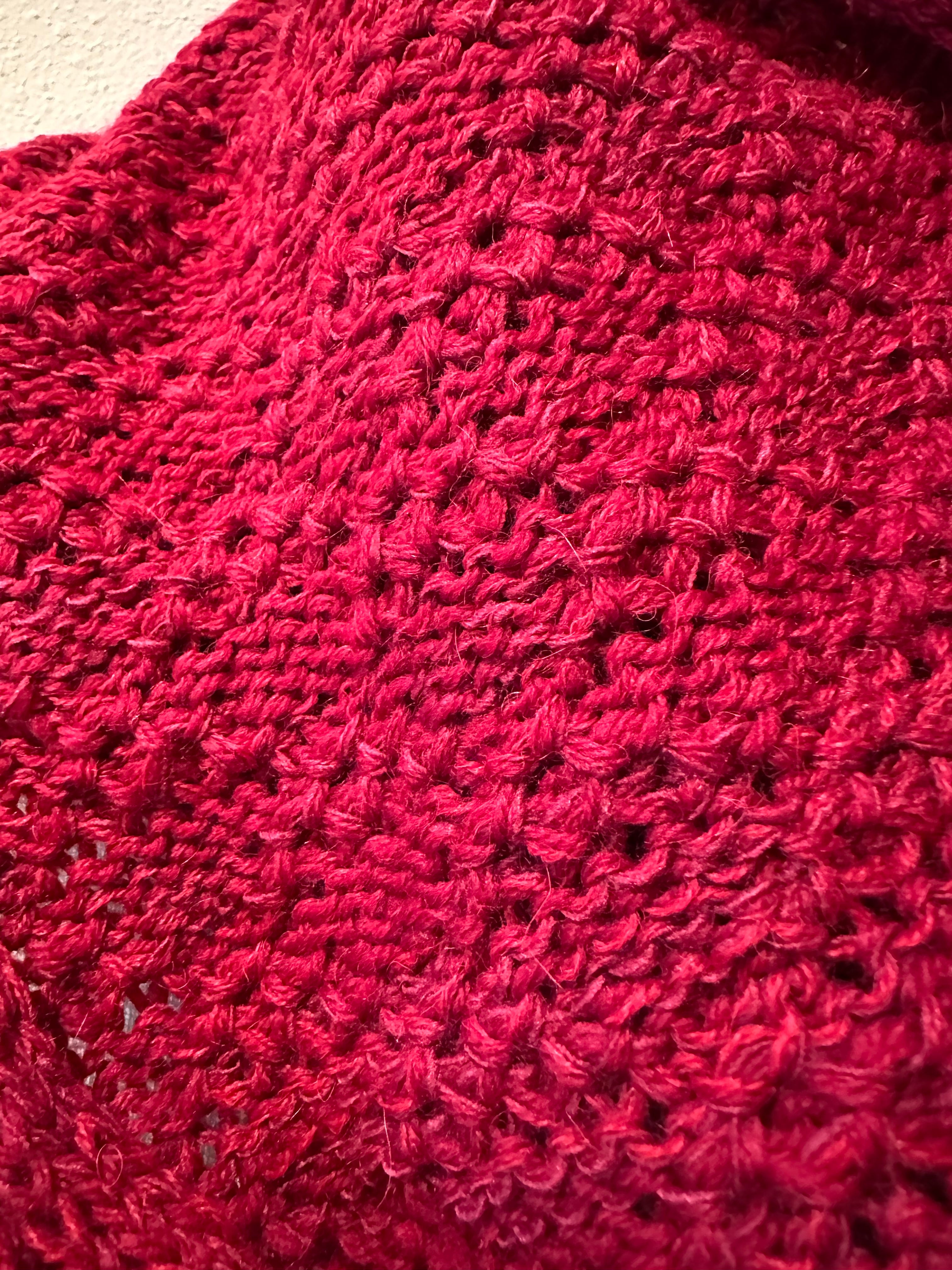 Handcrafted Wool Infinity Scarf, Warm Loop Scarf for Winter Weather, Outdoor Wear, Ideal Gift