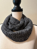 Handmade Wool and Alpaca Infinity Scarf, Warm Loop Scarf for Winter, Dress Topper, Perfect Gift for Women