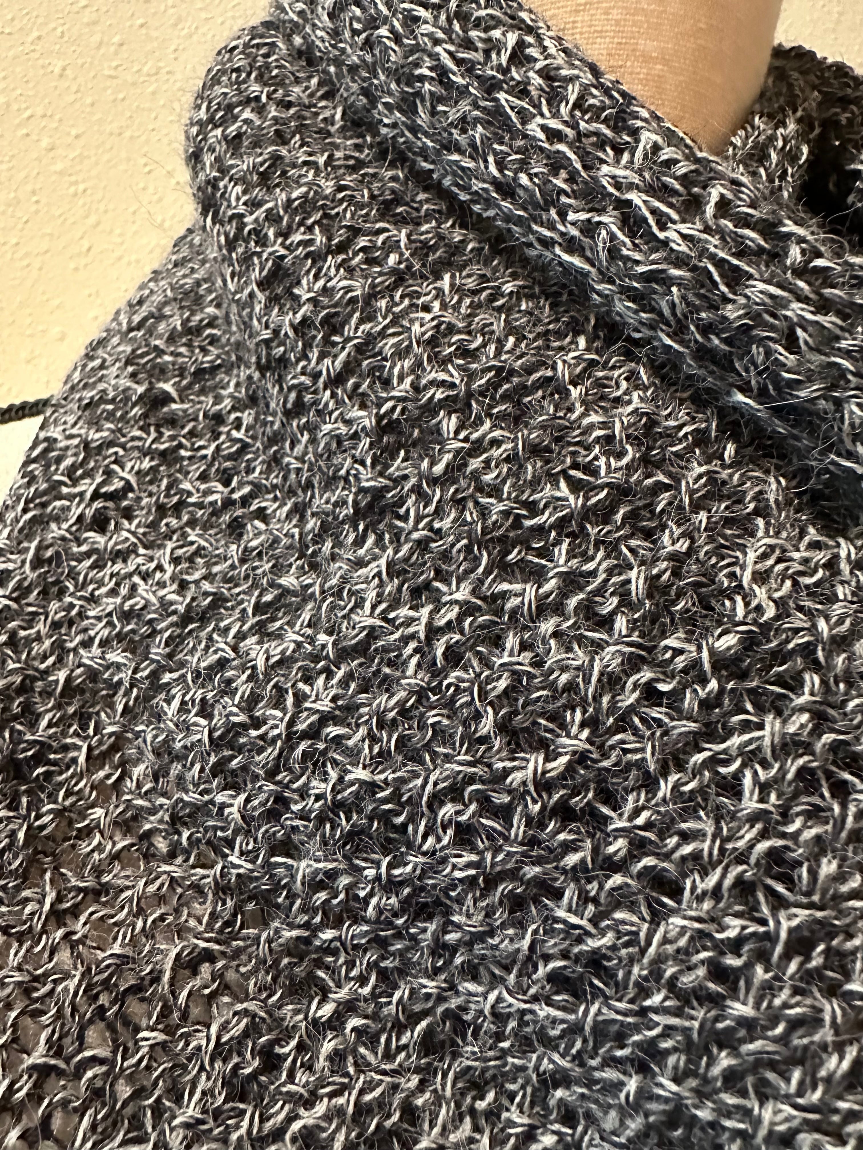 Handmade Wool and Alpaca Infinity Scarf, Warm Loop Scarf for Winter, Dress Topper, Perfect Gift for Women