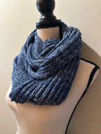 Wool Infinity Scarf Handmade, Cozy Loop Winter Accessory for Outdoor Styling, Gift for Women