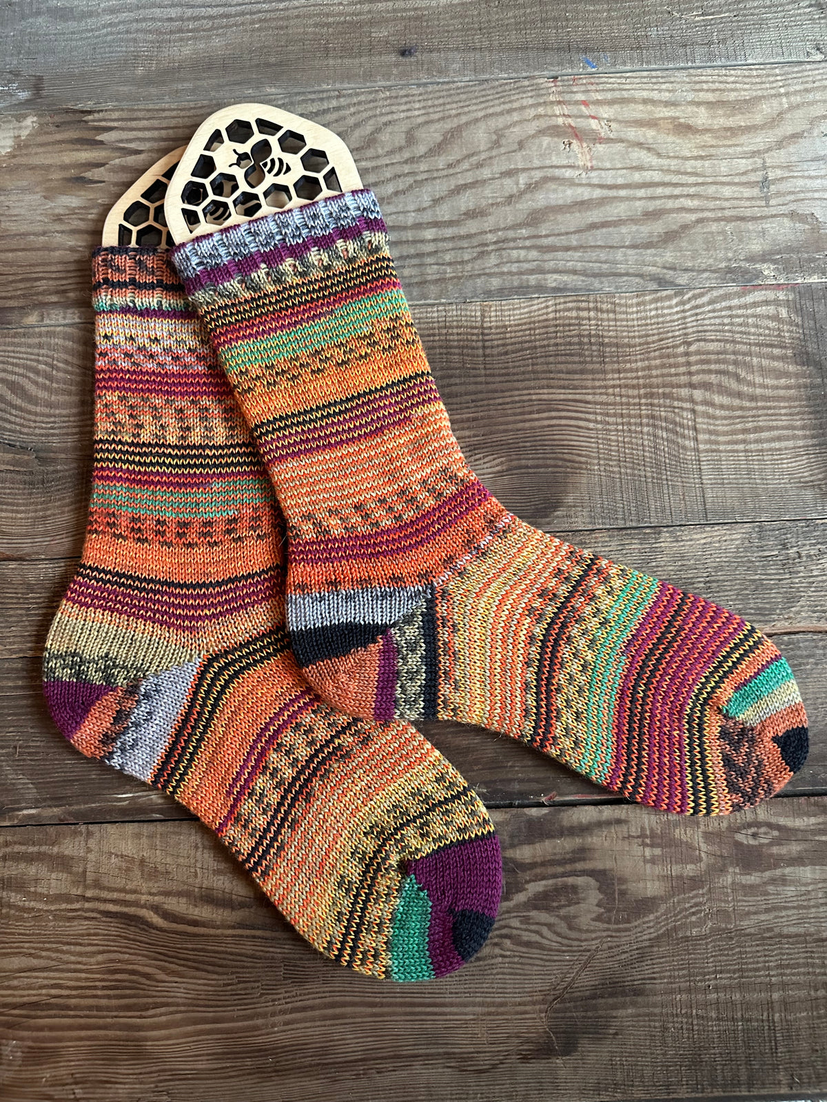 Bright Colored Alpaca Socks, Vibrant Colors and Patterns for Ultimate Comfort, Ideal Gift for Friends & Family Who Love Cozy Wear