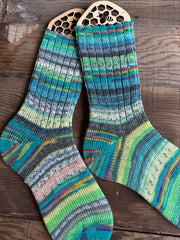 Scrappy Handmade Wool Socks, Luxuriously Soft Knitted Socks for Everyday Comfort, Thoughtful Gift for Friends and Family