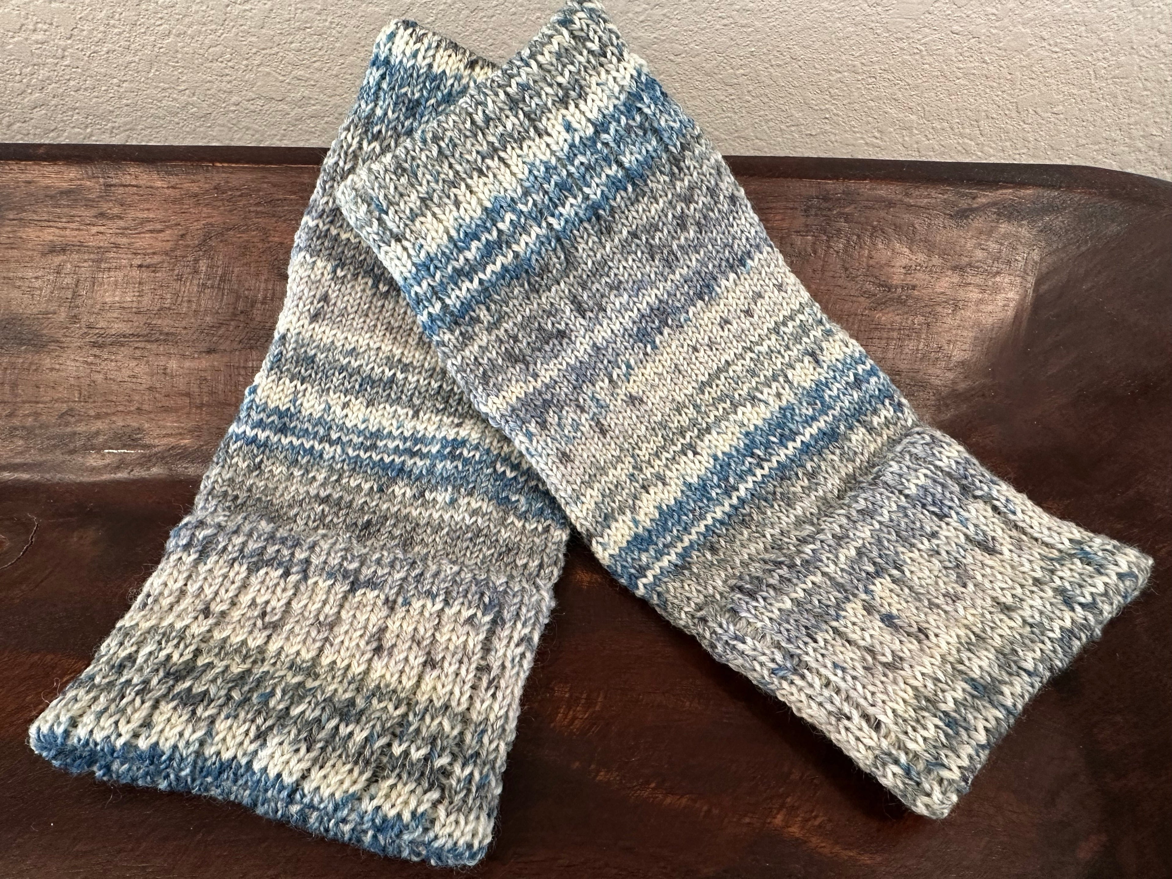 Fingerless Gloves Women, Soft Yarn Texting Mitts for Everyday Use, Great Holiday Gift for Friends