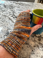 Colorful Wool Texting Gloves, Handknit Winter Warmers for Smartphone Use, Perfect Gift Idea for Her