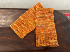 Colorful Custom Dyed Wool Texting Gloves, Handknit Winter Warmers for Smartphone Use, Perfect Gift Idea for Her