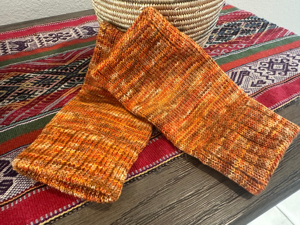 Colorful Custom Dyed Wool Texting Gloves, Handknit Winter Warmers for Smartphone Use, Perfect Gift Idea for Her