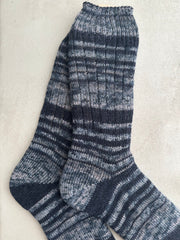 Hand-Knitted Socks, Cozy Woolen Accessories for Cold Weather, Perfect Gift for His Birthdays or Holidays