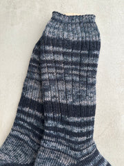 Hand-Knitted Socks, Cozy Woolen Accessories for Cold Weather, Perfect Gift for His Birthdays or Holidays