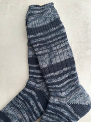 Hand-Knitted Socks, Cozy Woolen Accessories for Cold Weather, Perfect Gift for His Birthdays or Holidays