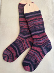Soft Handmade Wool Socks, Cozy and Warm for Winter Comfort, Perfect Gift for Her or Him