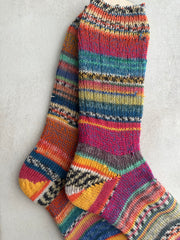 Scrappy Merino Wool Socks Handmade, Luxurious Soft Woolen Socks for Warmth, Unique Cozy Socks Gift for Her