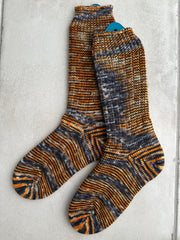 Custom Dyed Merino Wool Socks Handmade, Luxurious Soft Woolen Socks for Warmth, Unique Cozy Socks Gift for Her