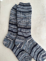 Merino Wool Socks Handmade, Luxurious Soft Woolen Socks for Warmth, Unique Cozy Socks Gift for Her