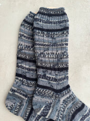 Merino Wool Socks Handmade, Luxurious Soft Woolen Socks for Warmth, Unique Cozy Socks Gift for Her