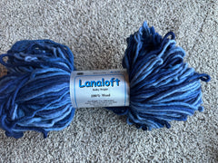 Thick and Thin Lanaloft yarn by Brown Sheep Wool Co.