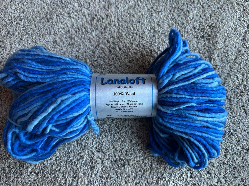 Thick and Thin Lanaloft yarn by Brown Sheep Wool Co.
