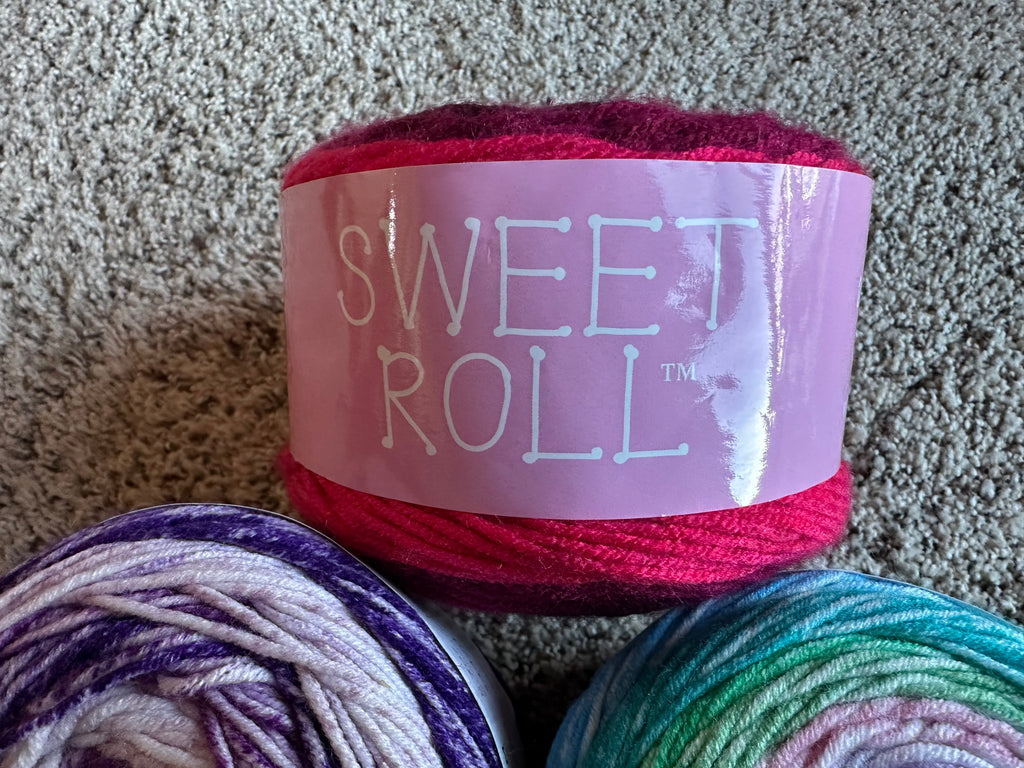 3 Skeins Ombre' Style Yarn