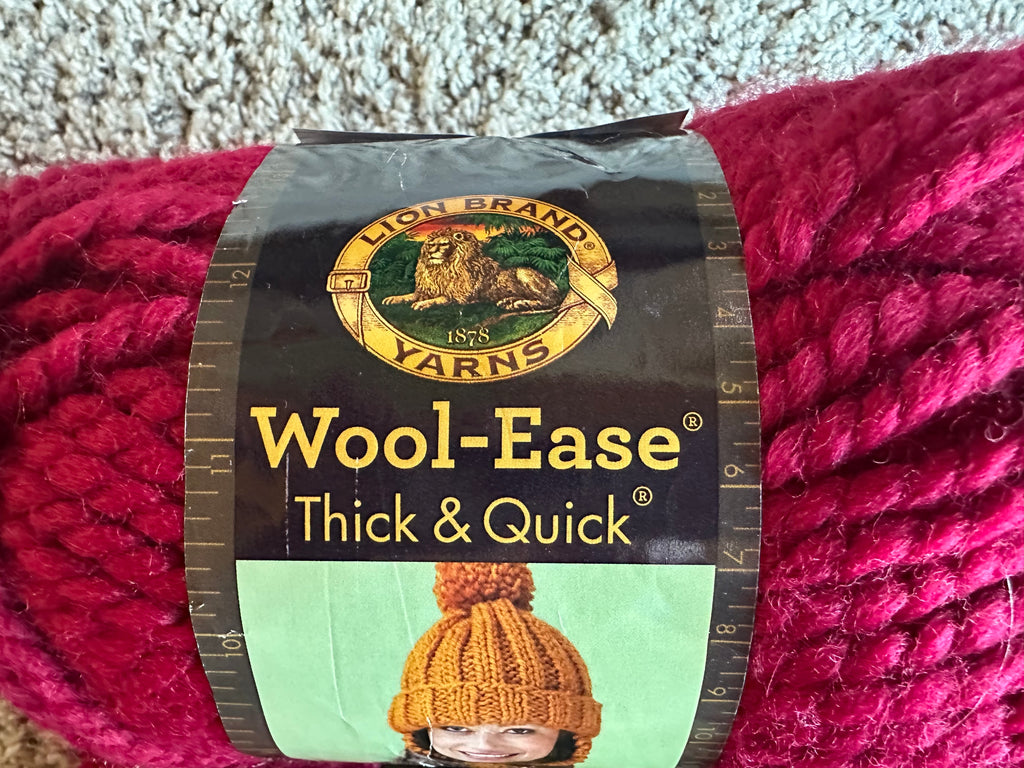 Wool Ease Yarn, Thick and Quick