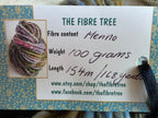 Thick and Thin Custom Dyed Yarn by Fibre Tree