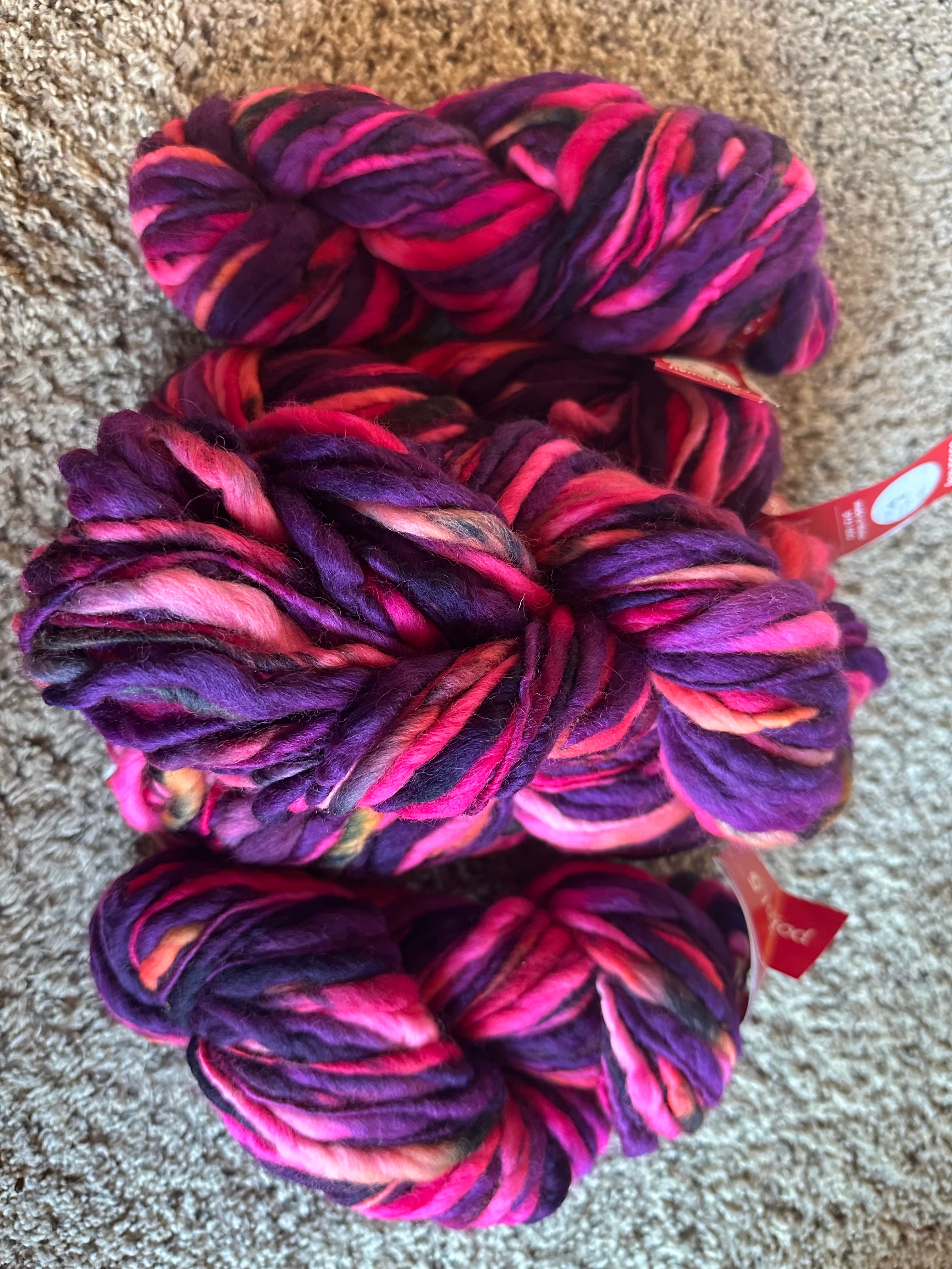 Thick and Thin Custom Dyed Yarn by Colinette, Imported from Wales
