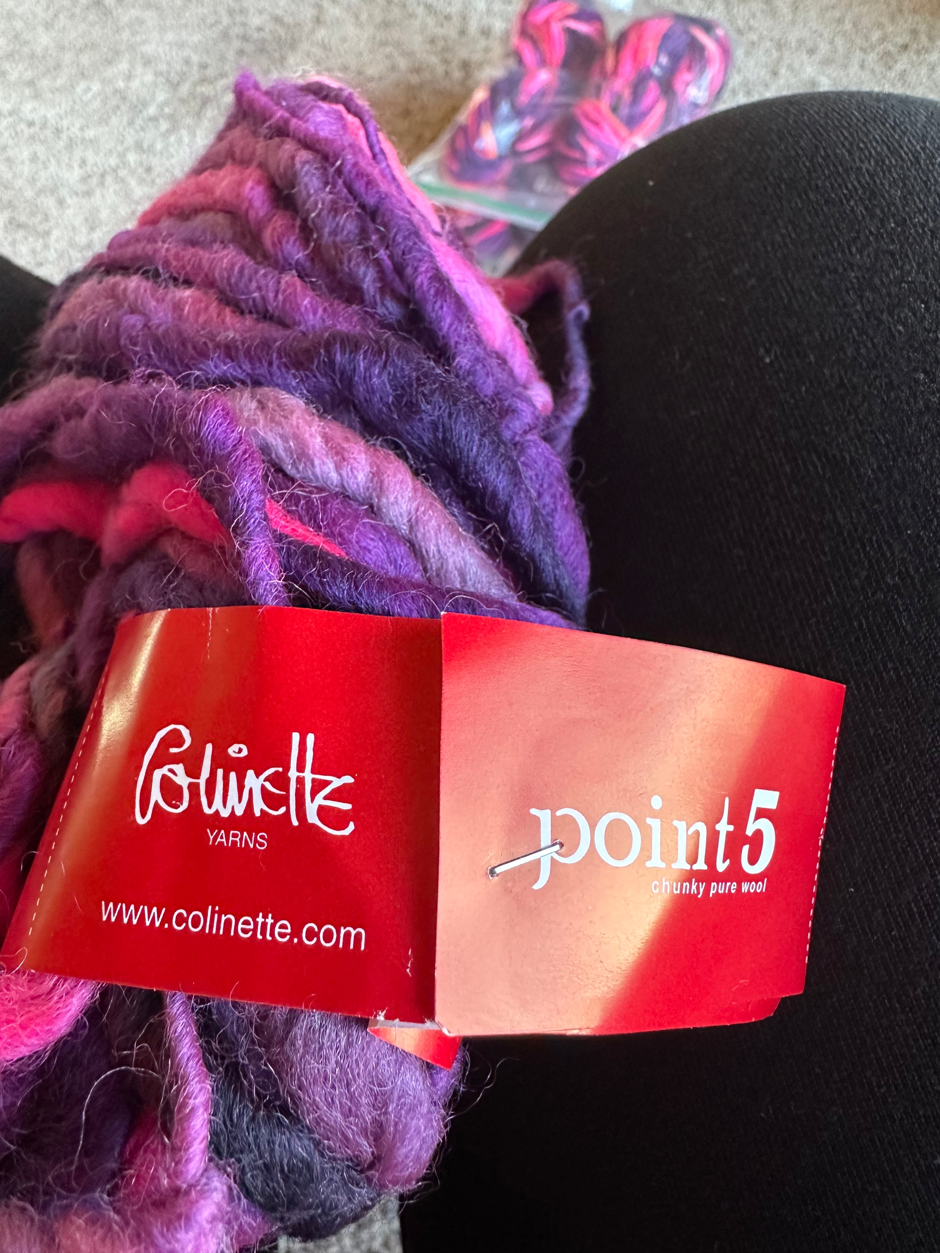 Thick and Thin Custom Dyed Yarn by Colinette, Imported from Wales