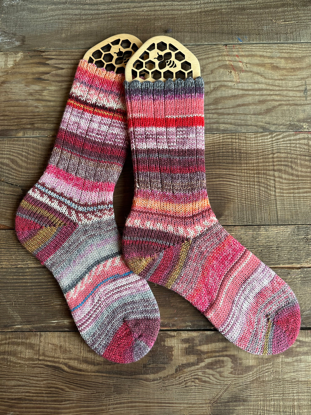 Scrappy and Luxurious Soft Woolen Socks for Warmth, Scrappy Merino Wool Socks Handmade, Ideal Gift for Birthdays or Holidays