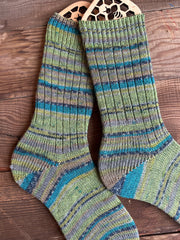 Hand-Knitted Socks, Cozy Woolen Accessories for Cold Weather, Perfect Gift for His Birthdays or Holidays
