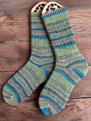 Hand-Knitted Socks, Cozy Woolen Accessories for Cold Weather, Perfect Gift for His Birthdays or Holidays